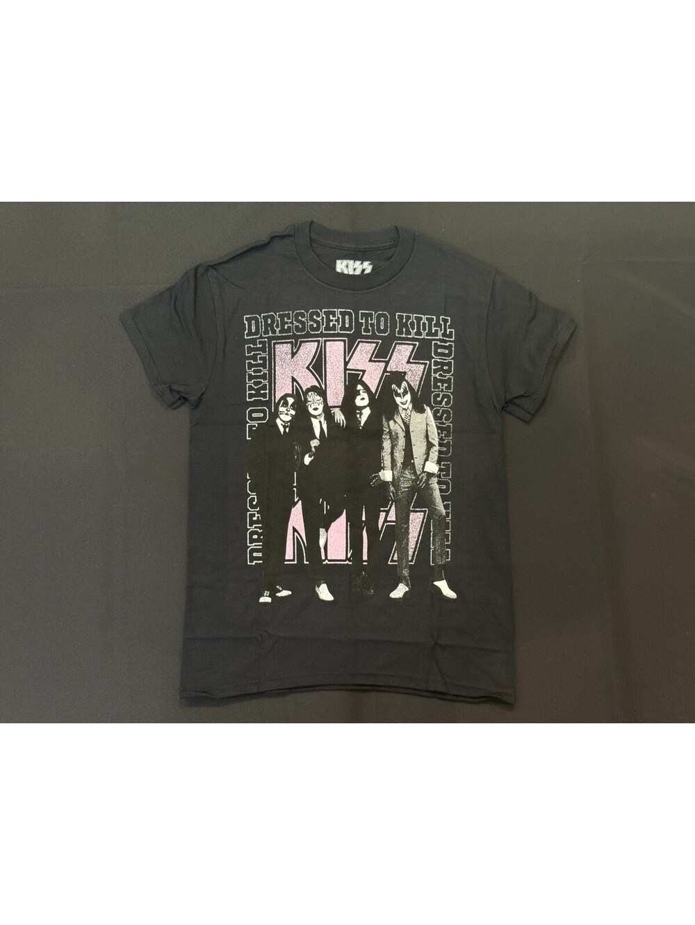 New Licensed Kiss Rock Band Size Small Black Shirt